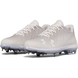 Under Armour Bryce Harper 2 Low White Cleat
